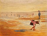 Famous Beach Paintings - On the Beach